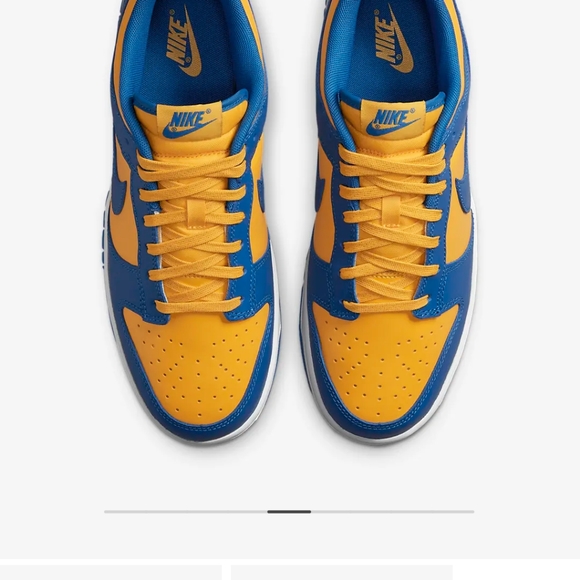 Nike Dunk Low Retro Sneakers UCLA Mens Size 11 NEW IN BOX DD1391-402 Nike Retro - Picture 5 of 8